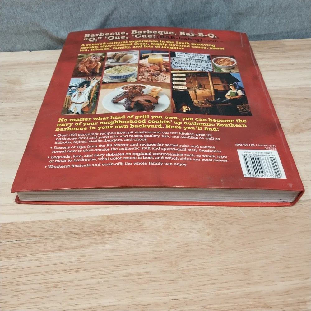 Southern Living Big Book of BBQ Cookbook Recipes Revelations Cooking